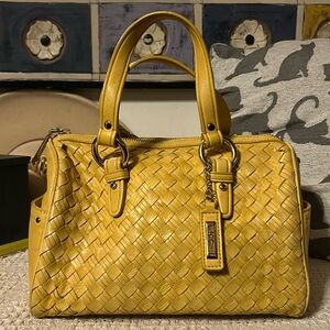 Sunny yellow Cole Haan handbag